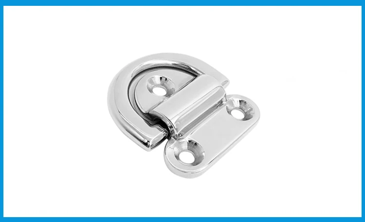 2 шт. зеркальная полировка морской марки 316 из нержавеющей стали складная