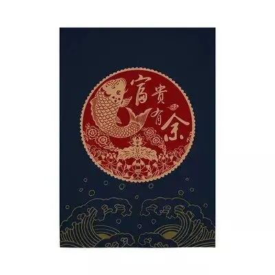 Полупанельная занавеска Koi с рисунком карпа на дверь в спальню для кухни гостиной