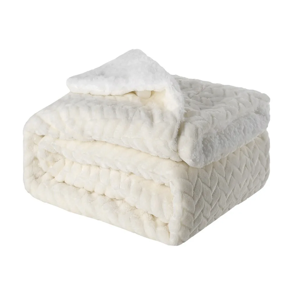 Зимнее взрослое мягкое толстое шерпа пледы одеяло для дивана кровати теплое