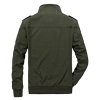 2021 new mens military jacket spring and autumn mens cotton jacket plus size mens fashion 4xl 5xl 6xl