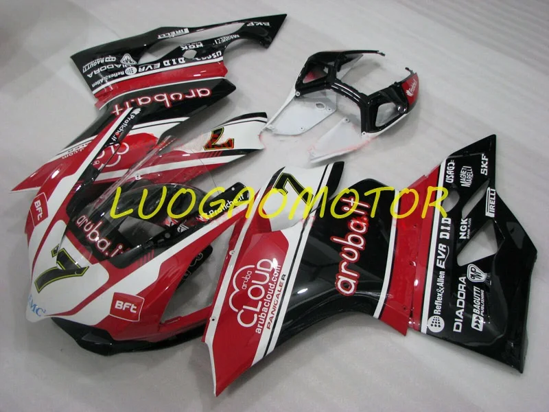 

Injection Bodywork Free Custom Fairing kit for Red White Black DUCATI 899 1199 Body kits 899S 1199S panigale 2012 2013 2014