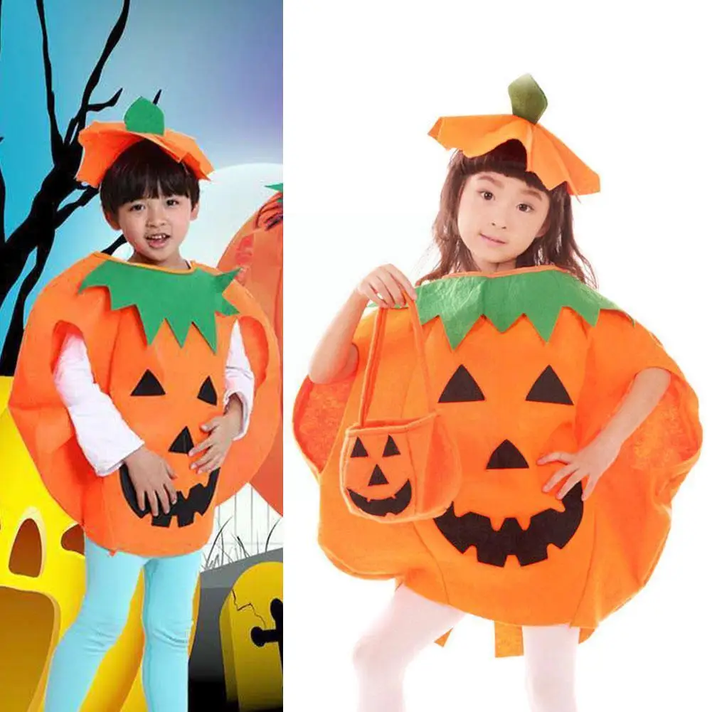 

New Costume Party Costumes For Children Halloween Costumes Playing Role Costume Pumpkin Wholesale Kid Children's Party A9f7