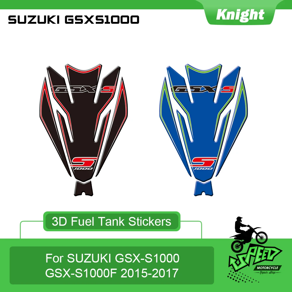 

Мотоциклетный 3D коллоидный светоотражающий топливный бак pad подходит для Suzuki GSX-S1000 GSX-S1000F 2015-2017 2016 3D топливный бак
