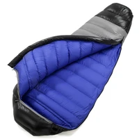 down sleeping bag outdoor adult ultra light camping warm thick indoor lunch break can be stitched white goose down in winter