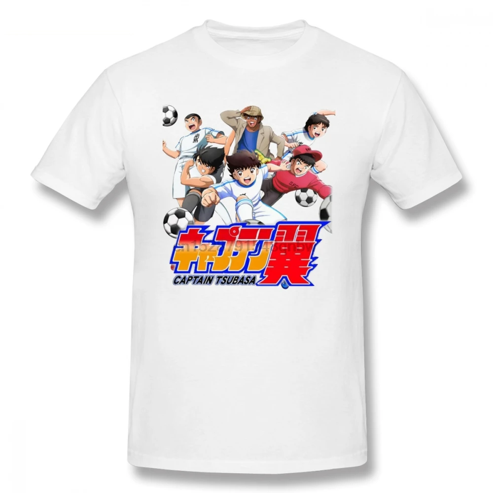 Captain Tsubasa футболка с короткими рукавами брендовая одежда в стиле хип хоп