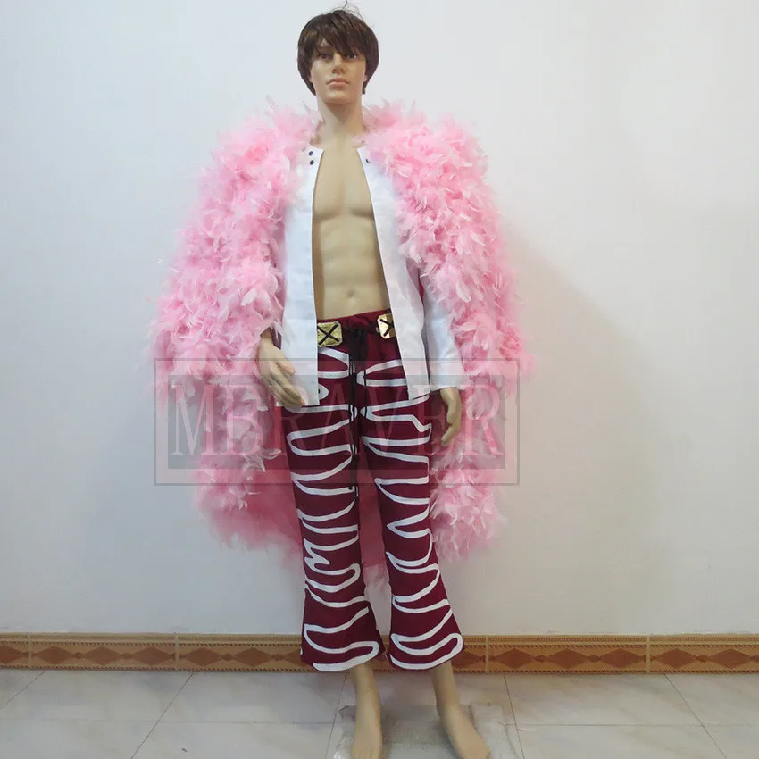Цельнокроеная Униформа донкихот Doflamingo Joker Cos для рождественской вечеринки на