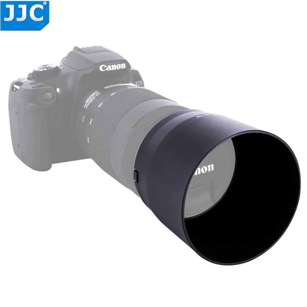 JJC ABS бленда объектива для Canon EF 70-300 мм f/4-5,6 IS II USM Замена объектива ET-74B