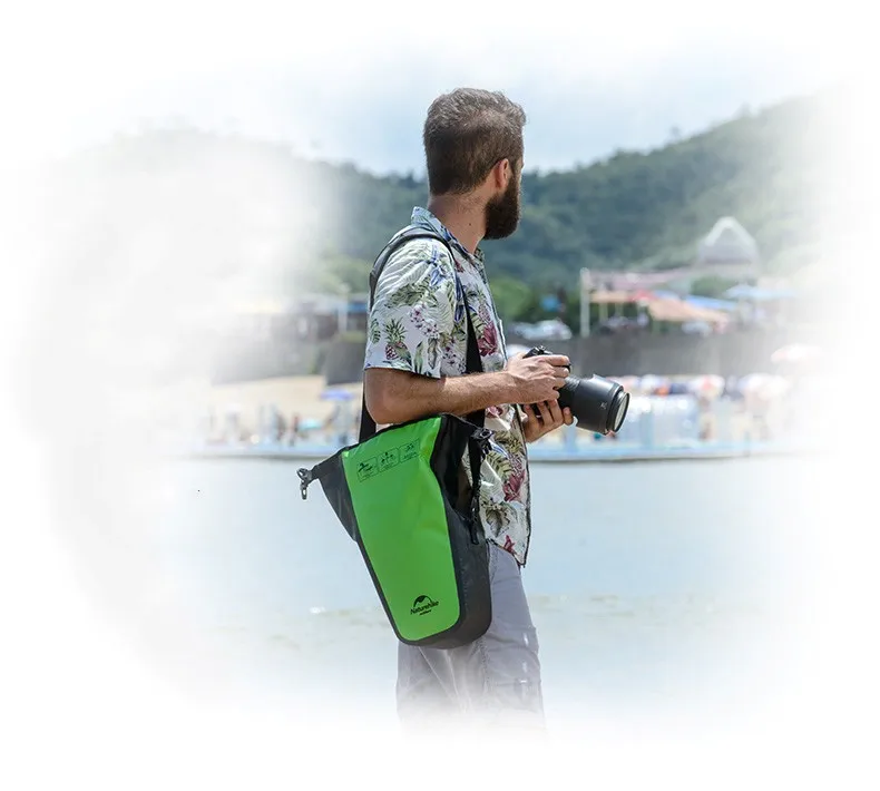 Naturehike открытый спортивный водонепроницаемый мешок большой емкости телефон сумка камера Пылезащитный портативный плавательный пакет NH16X003-B