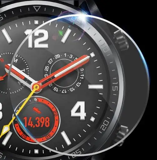 

Smart Watch Film 9H Hardness Anti-Scratch Screen Protector for Huawei Watch GT Protective Tempered Glass Film HD Glass Film