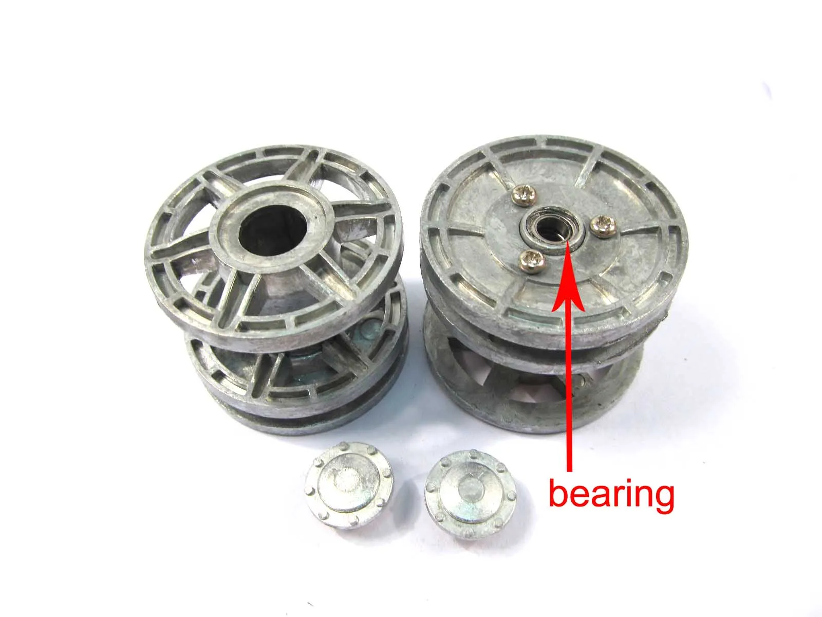 

Mato 1/16 Heng Long Kingtiger Tank Metal Idler Wheels MT078I TH00767-SMT4