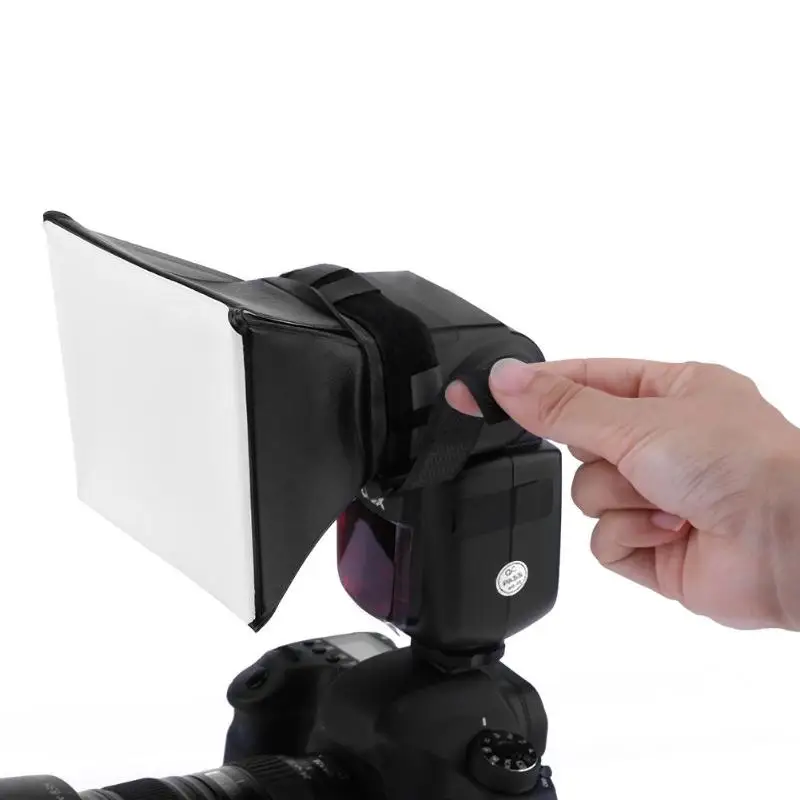 Универсальный фото Difusor 125x100 мм складной светильник для DSLR Flash диффузор софтбокс