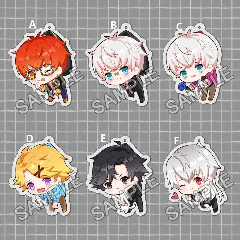 Mystic Messenger Jumin Saeran Yoosung 707 брелок Zen Ray ремешок фигурка|Реквизит для костюмов| |