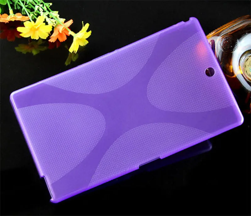 X Line Мягкий Прозрачный ТПУ гелевый Чехол задняя крышка для Sony Xperia Z3 Tablet Compact SGP611