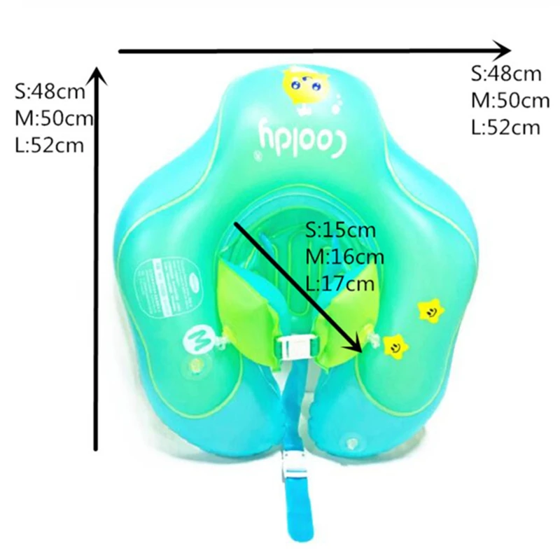 

Baby Swimming Ring Inflatable Infant Floating Kids Float Swim Pool Accessories Circle Bath Inflatable Ring Toy