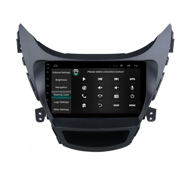 " Android автомобильный DVD мультимедийный плеер gps для hyundai Elantra MD Avante I35 2012- аудио автомобильный Радио Стерео Навигатор bluetooth