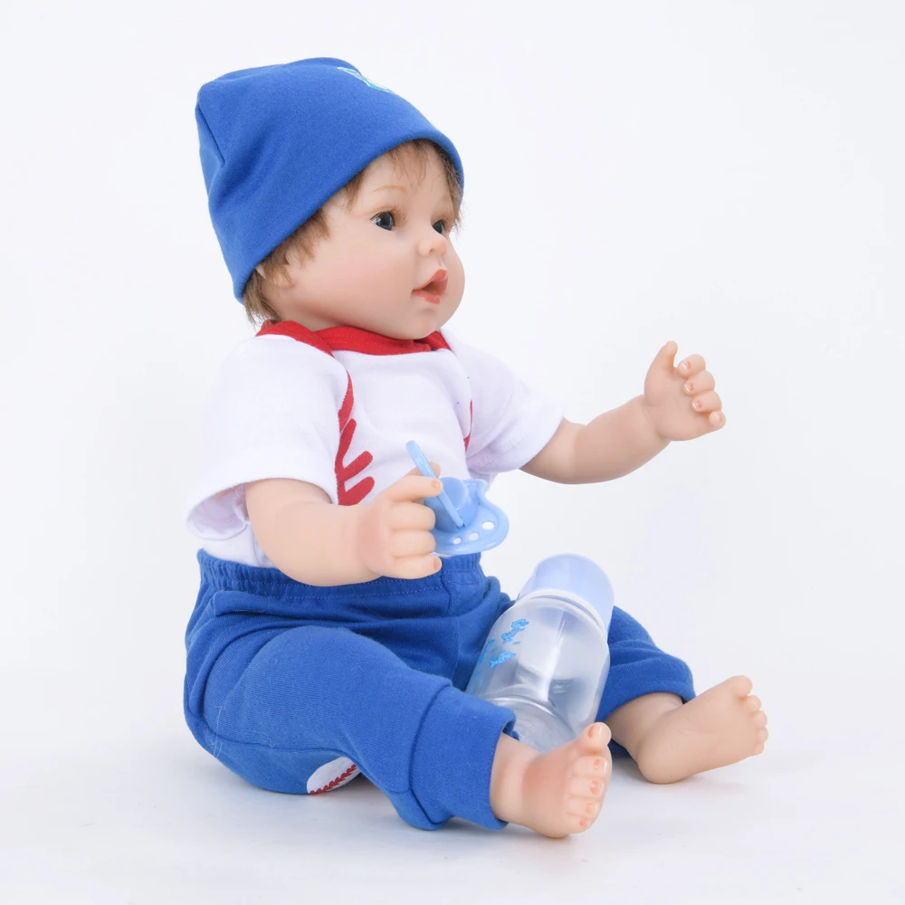 50 см Кукла Reborn для маленькой девочки реалистичные игрушки новорожденных