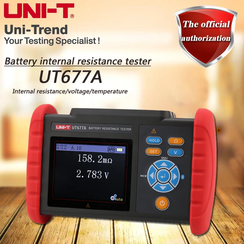

UNI-T UT677A intelligent battery internal resistance tester/lead battery, lithium battery rechargeable battery test