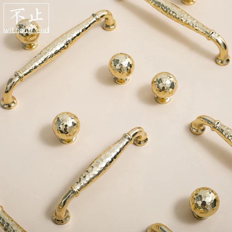 Оригинальный молоток LZSM из чистой латуни с маленькой ручкой роскошный