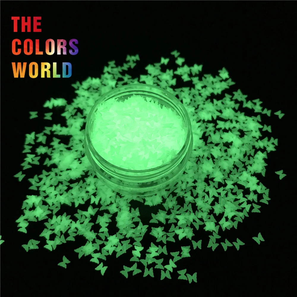 Светящийся в темноте светильник блестящий желтый зеленый долговечный