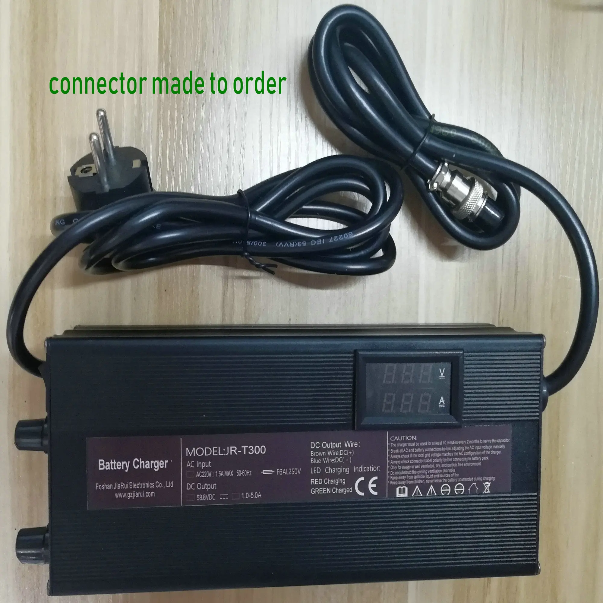 Зарядное устройство 48v52v60v 1-5A с цифровым напряжением+ токовым дисплеем+ кнопкой регулировки тока+ частичная зарядка частей электрического скутера