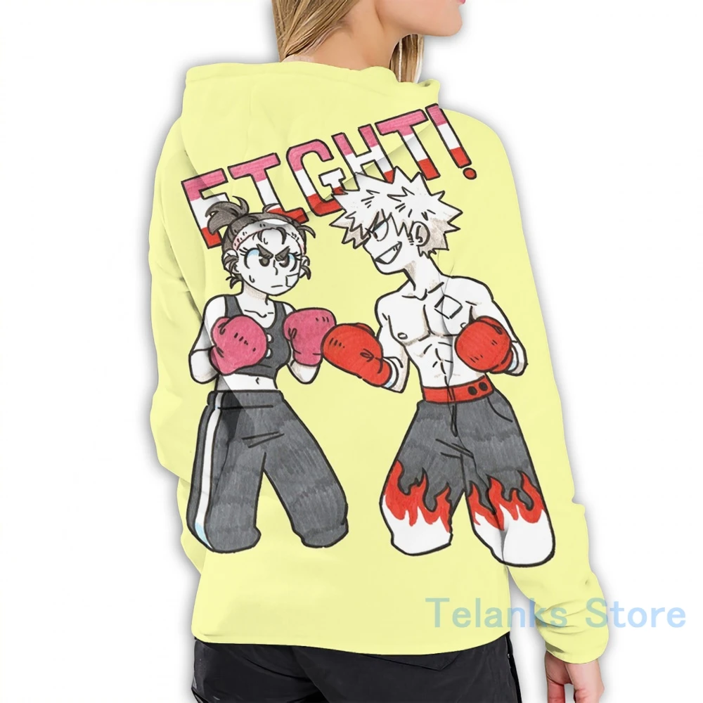 Женская смешная модель Uraraka VS Bakugou - FIGHT! Повседневная спортивная одежда с