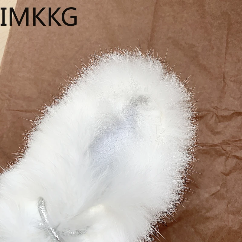 Новые зимние женские ботинки нескользящая Молодежная теплая хлопковая обувь из