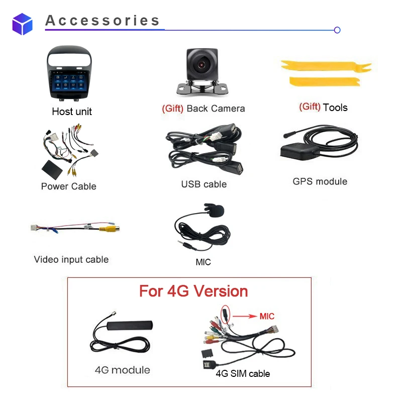 

COHO For Dodge Journey Fiat Leap 2012-2020 Android 10.0 Octa Core 6+128G Gps Stereo Car Multimedia Player Radio