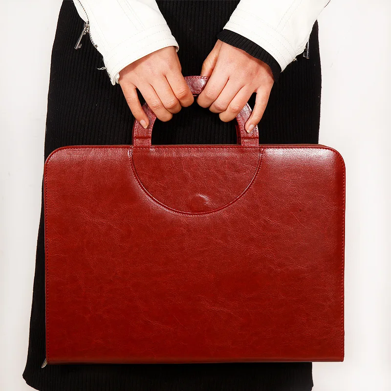 A4 фихарио с калькулятором файл документа папка сумка Шкаф Padfolio портфель для