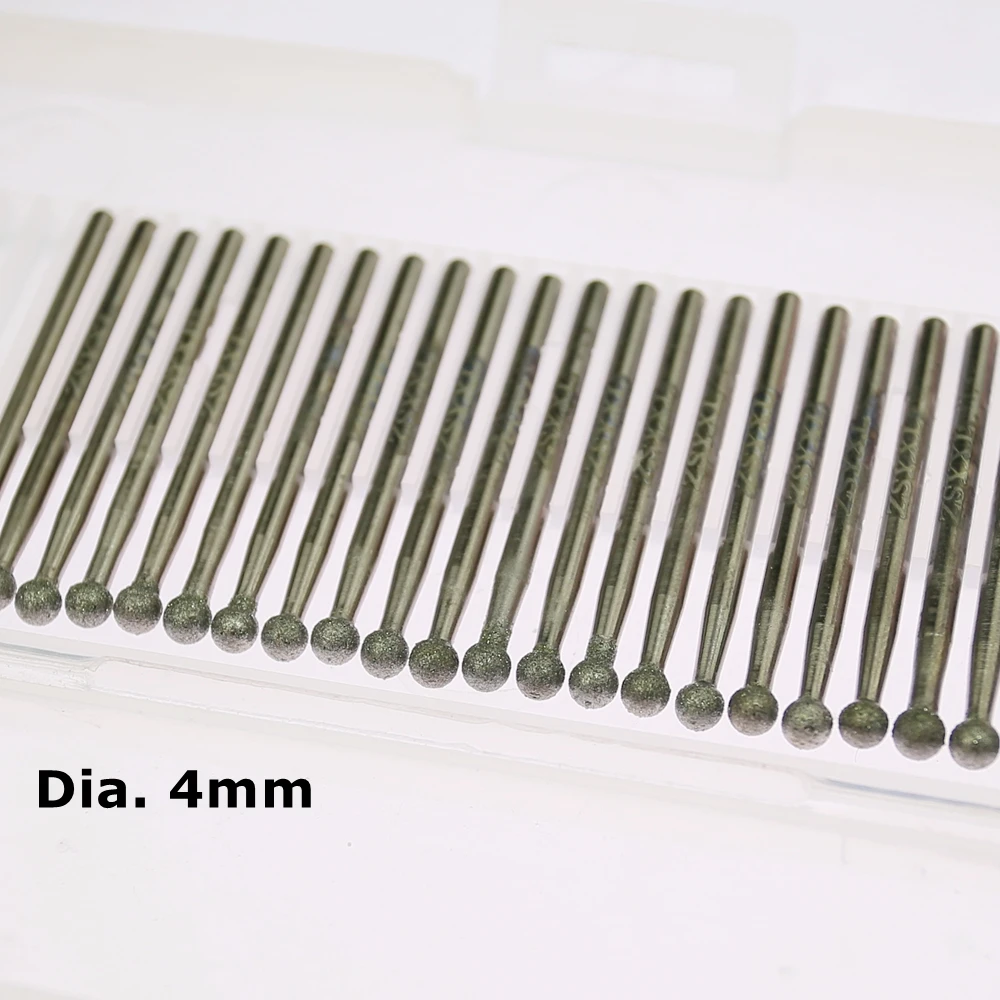 30 шт./кор. диаметр. 2 4 мм шарообразный Алмазный монтаж точечная Шлифовальная