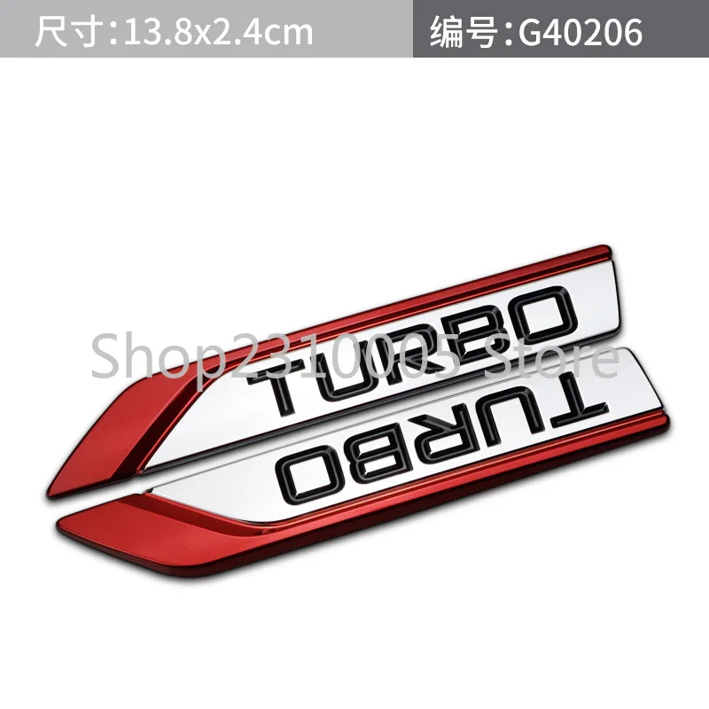 GT V6 TGDI TURBO SPORT Ограниченная серия Хромированные Металлические Буквы эмблема