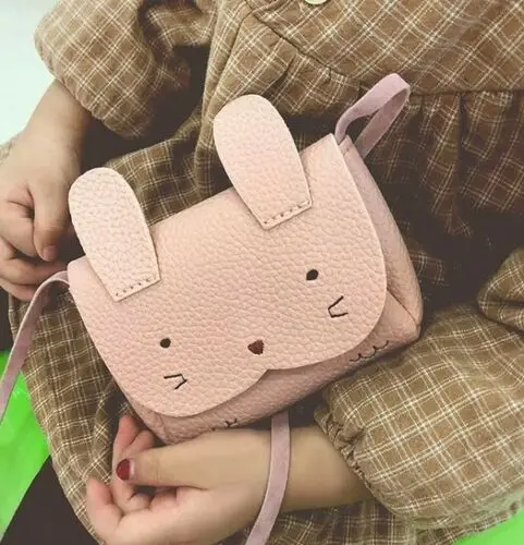 Girls Children Cute Rabbit mini small Wallet Coin Shoulder Messenger Bag Baby Kids Purses | Детская одежда и обувь
