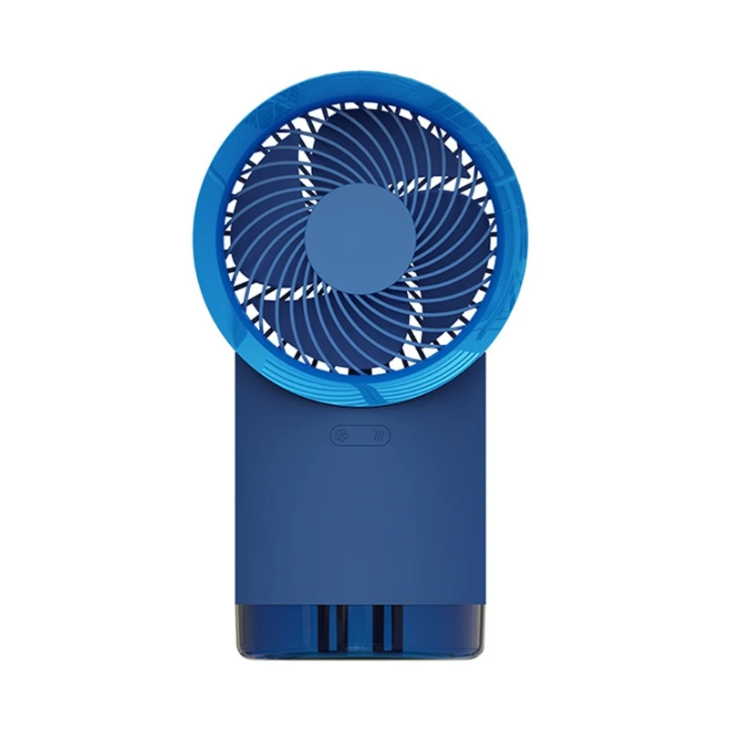 

R9CD Mini Humidifier Fan Portable Desktop Misting Fan Cooling Fan Personal Fan for Outdoor Summer Gift for Kids Adults