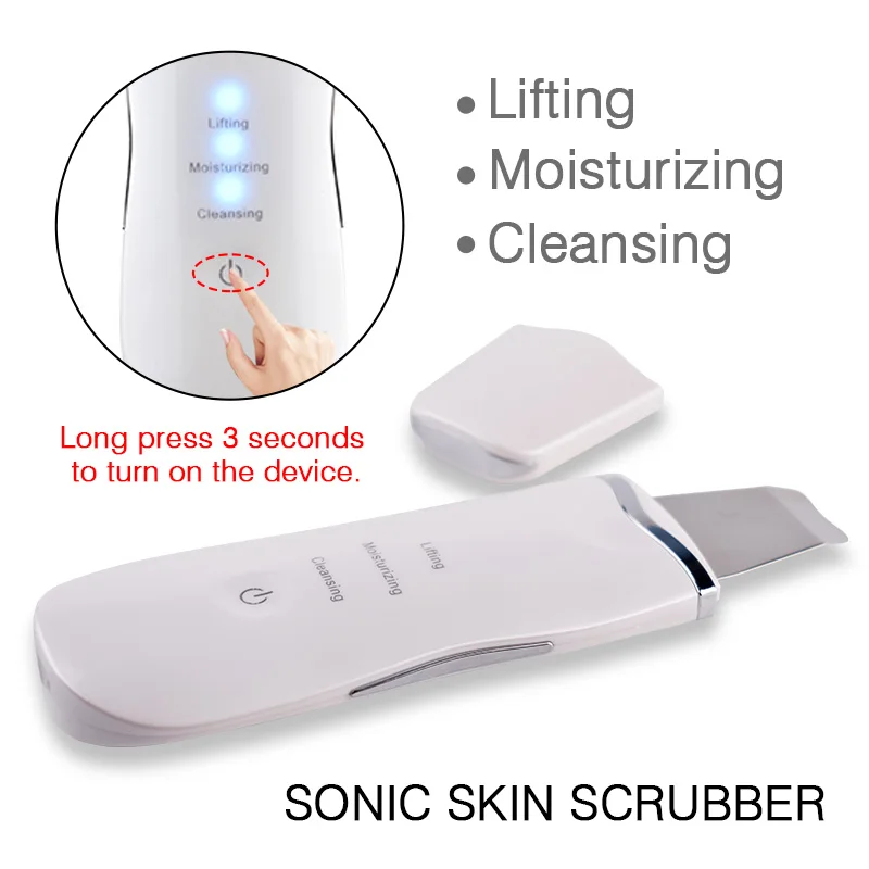 Ультразвуковой аппарат для удаления омертвевшей кожи лица очищение пор