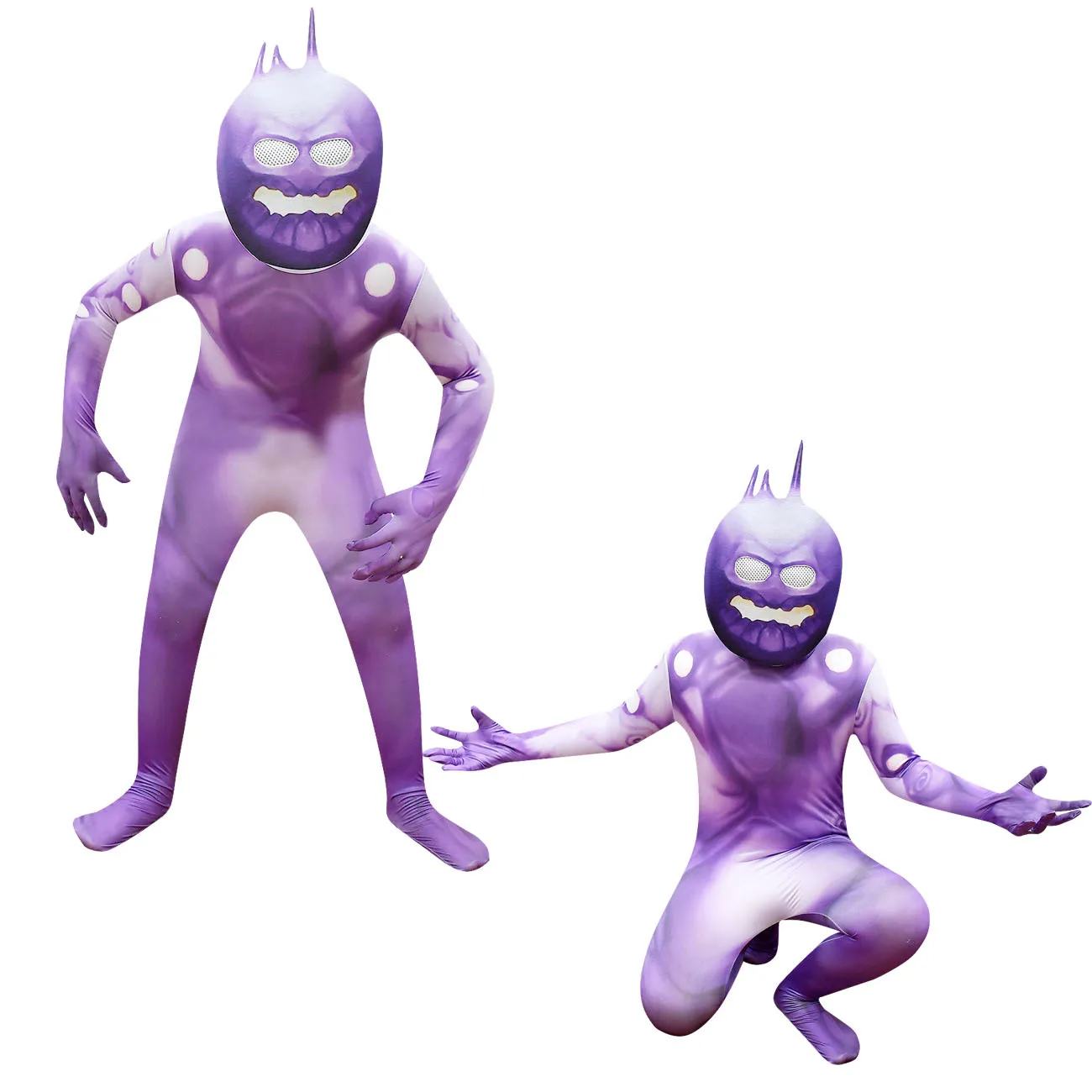 Детские костюмы на Хэллоуин аниме косплей боди игры забавная одежда с маской для