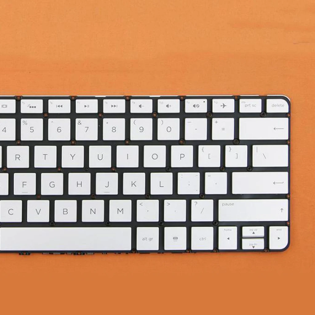 

White US English Keyboard with Backlit for HP Spectre X360 13-4000 13-4100 13T-4000 13T-4100 4103DX 4001 Laptop Replacement