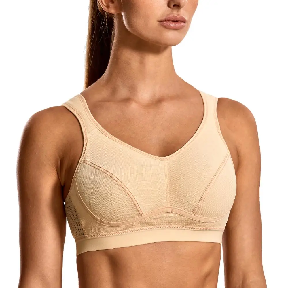 Для женщин High Impact поддерживающая Управление без проволоки Non проложенный