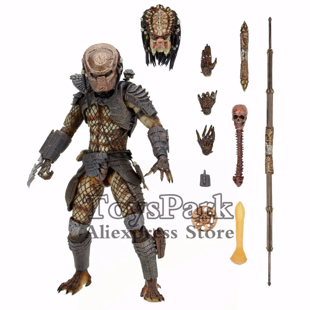Фигурка хищника NECA Predator 7 дюймов фигурка из серии Ultimate City Hunter 2017 Коллекционная