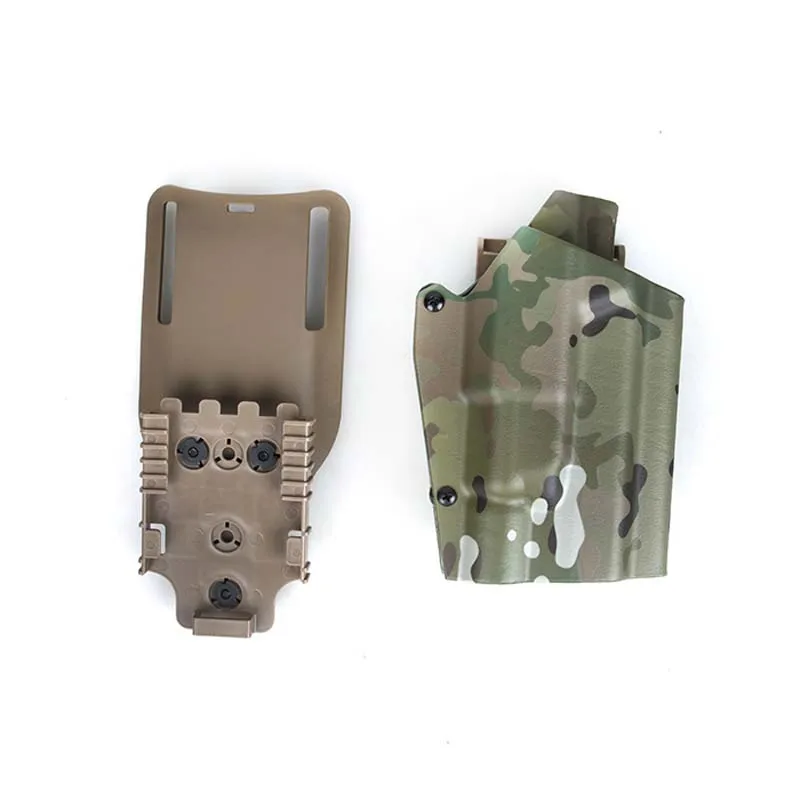 Наружный Тактический Airsoft TMC Multicam G17 X300 Kydex пояс кобура прямой адаптер