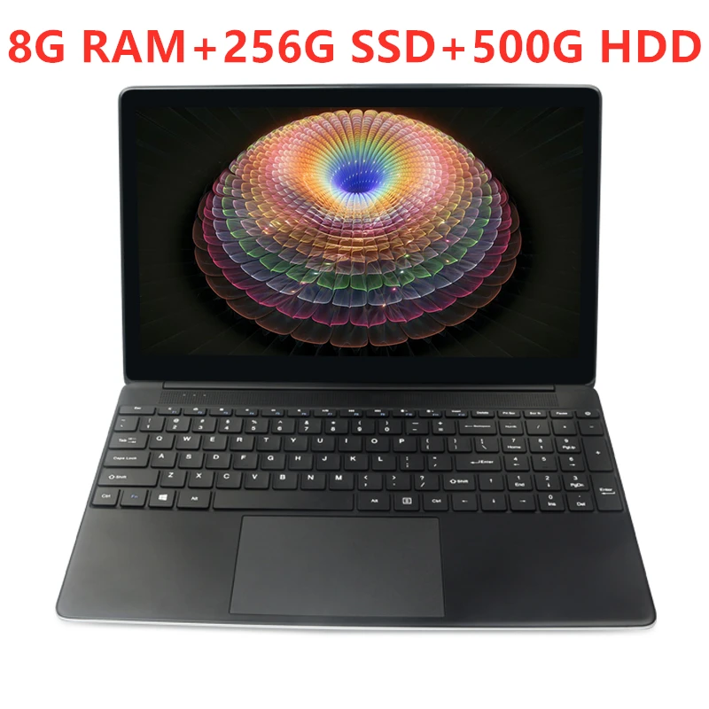 14- (8G 256 500G) 15,6 дюймов 8 ГБ ОЗУ+ 256 ГБ SSD+ 2000 Гб HDD Intel четырехъядерный процессор 1920X1080P FHD Wifi офис дом школа ноутбук компьютер Win10 ноутбук - Цвет: 14- (8G 256 500G)