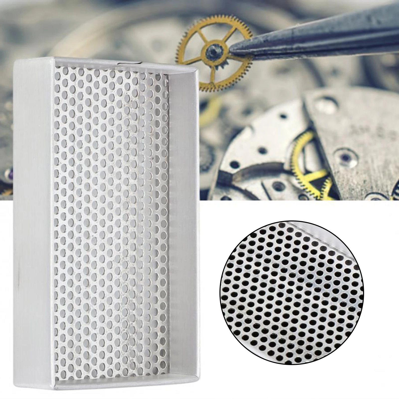 

Watch Parts Aluminum Storage Tray Organizer Dryer Plate for Watch Makers