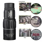 Монокулярный телескоп 16X52 с двойным фокусом, линза с фокусом и длиной окуляра, регулируемый бинокль с 16-кратным увеличением, 66 м8000 м, HD-прицел