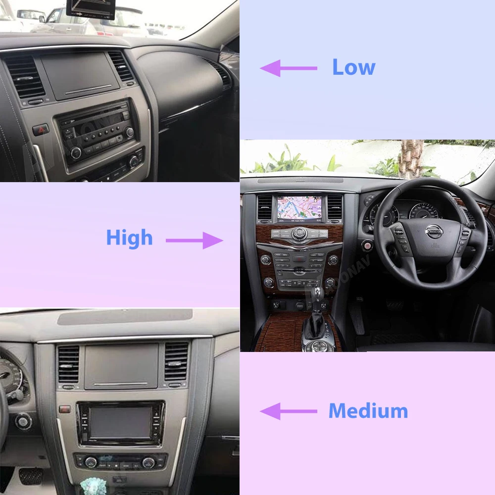 Автомагнитола автомобильный мультимедийный двойной экран для Nissan патруль Y62 Armada