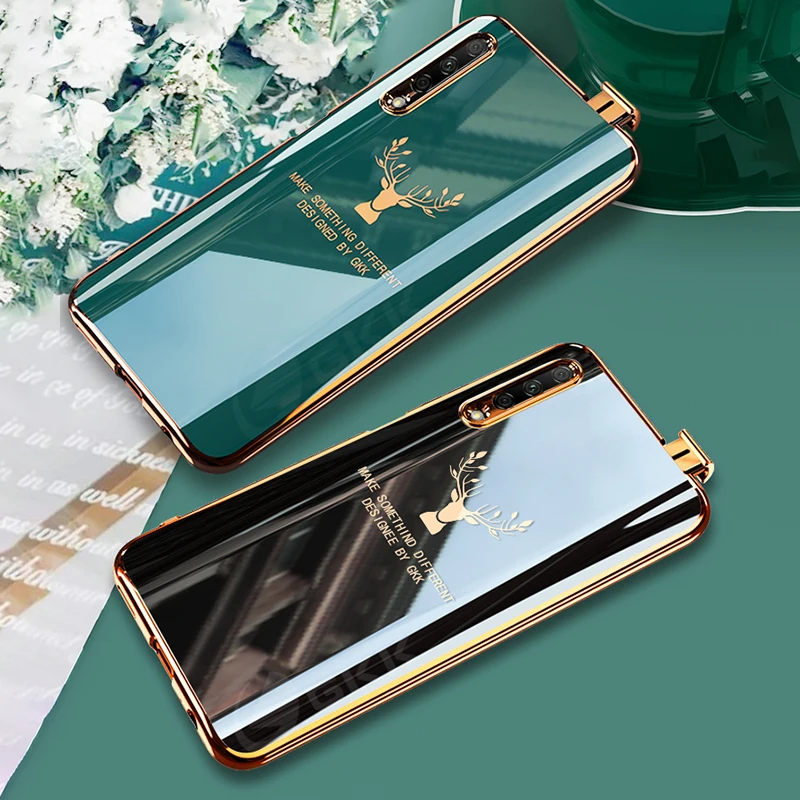 Мягкий чехол с узором GKK для Huawei Honor 9X Pro Y9s P Smart Z Y9 Prime 2019 противоударный защитный