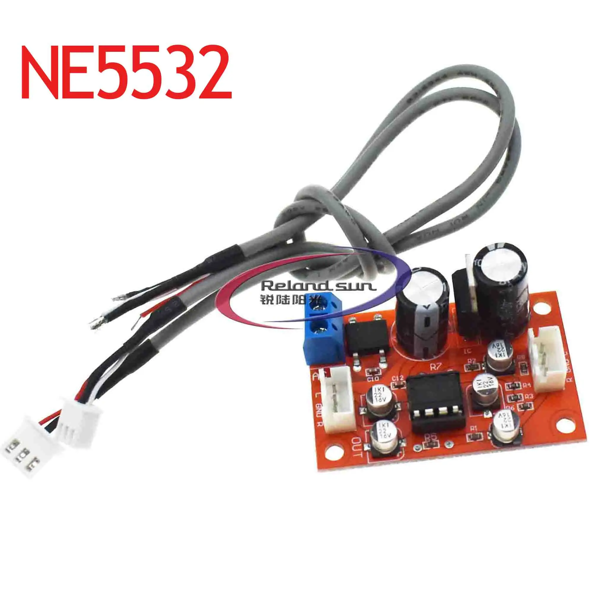 Плата усилителя NE5532/AD828 op amp, одиночный модуль усилителя