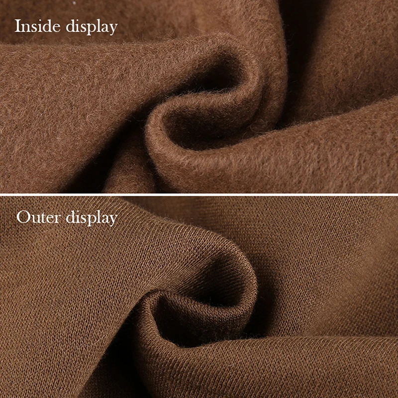 Женская винтажная толстовка на молнии коричневая Толстовка в стиле оверсайз с