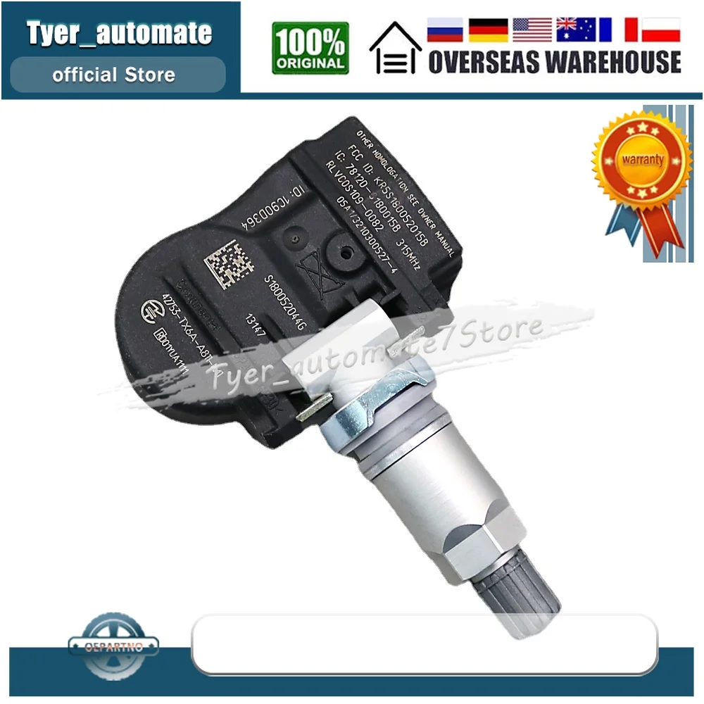 Датчик давления в шинах TPMS для Honda Acura 42753-TX6A-A81 42753-TX6A-A811-M1 315 МГц | Автомобили и