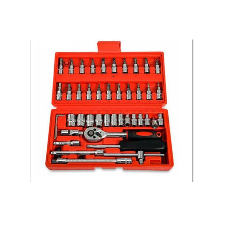 Комплект для ремонта автомобиля 46 шт./компл. комплект перчаток с болтовым ключом