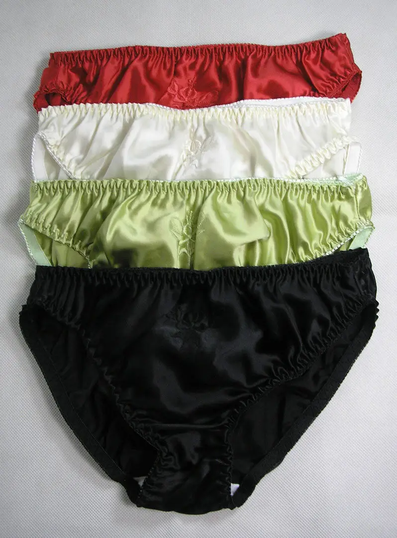Специальное предложение женское нижнее белье 4 пары в одной партии 100% шелковое