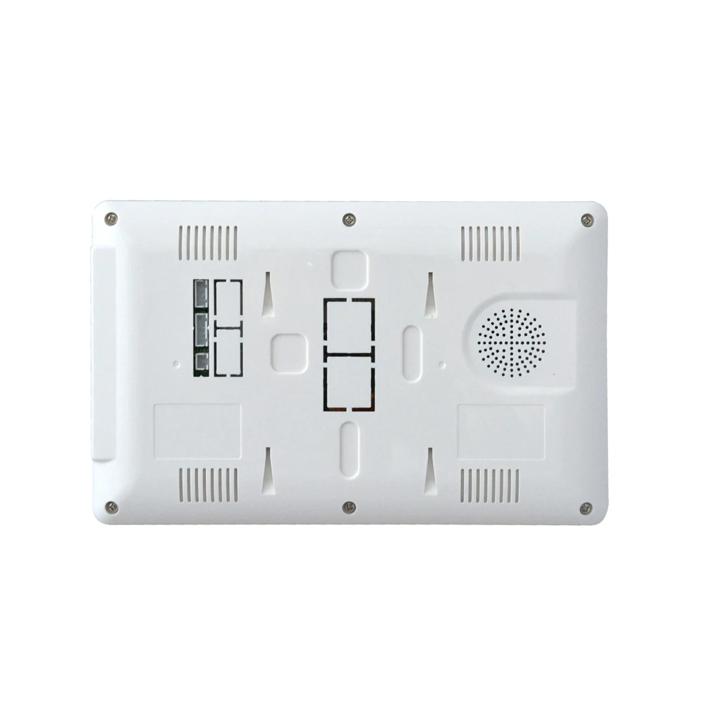 multi floor building wire video door phone 7 inch lcd display intercom system for visitor hd camera id card unlock free global shipping