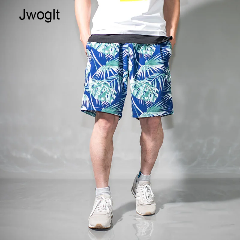 

50KG-125KG Summer Fashion Big Men Casual Shorts Loose Beach Vacation Bermuda Shorts